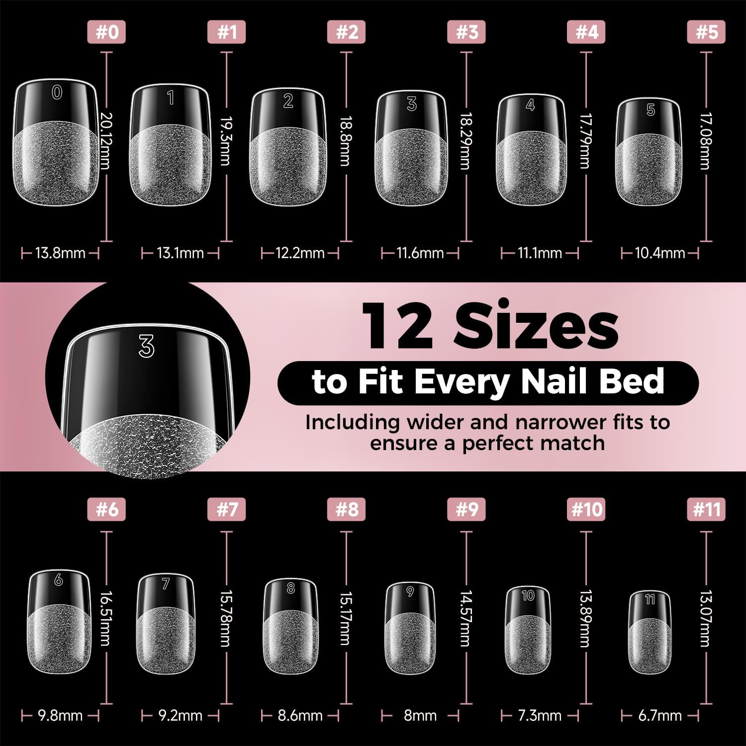 Luckyfairy glossy surface primed for gel polish and nail art application