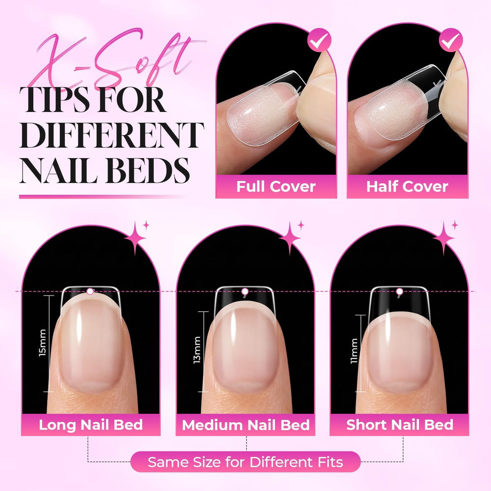 Luckyfairy size layout with 15 sizes organized for easy picking