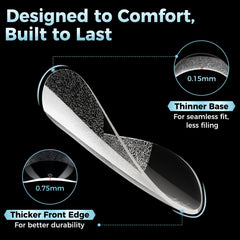 Luckyfairy soft gel flex demo showing bendable, crack-resistant material