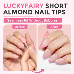 Luckyfairy soft gel texture detail illustrating flexibility and comfort