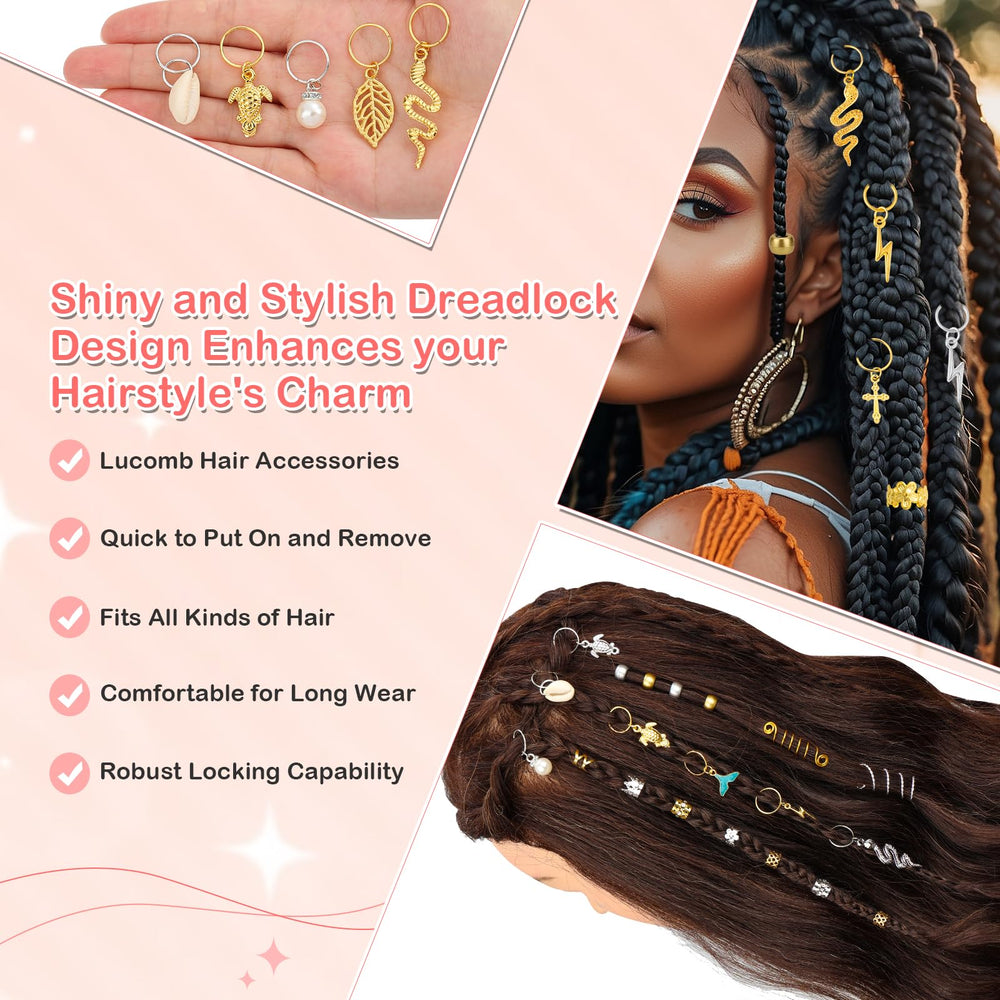 Lucomb close-up of metallic finish and smooth edges highlighting gentle hair protection