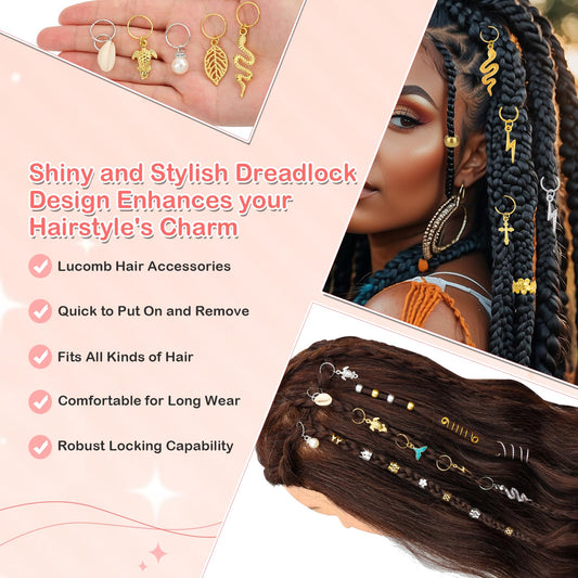 Lucomb close-up of metallic finish and smooth edges highlighting gentle hair protection
