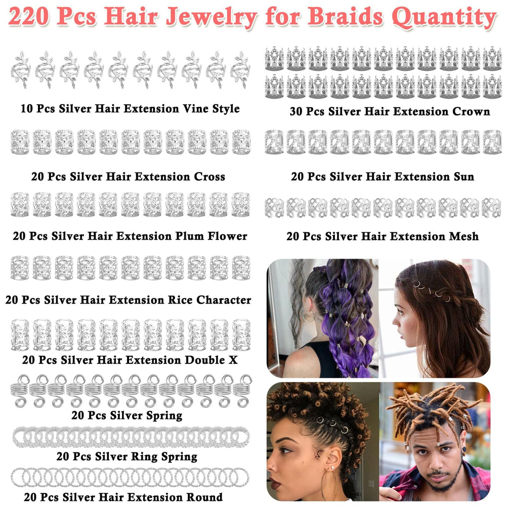 Lucomb assorted charm styles laid flat to show variety and styling options