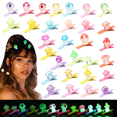 luinabio front packaging showing 30 colorful mushroom clips and playful appeal