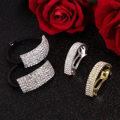 Luinabio in-use on bridal hairstyle offering polished, photo-ready shine