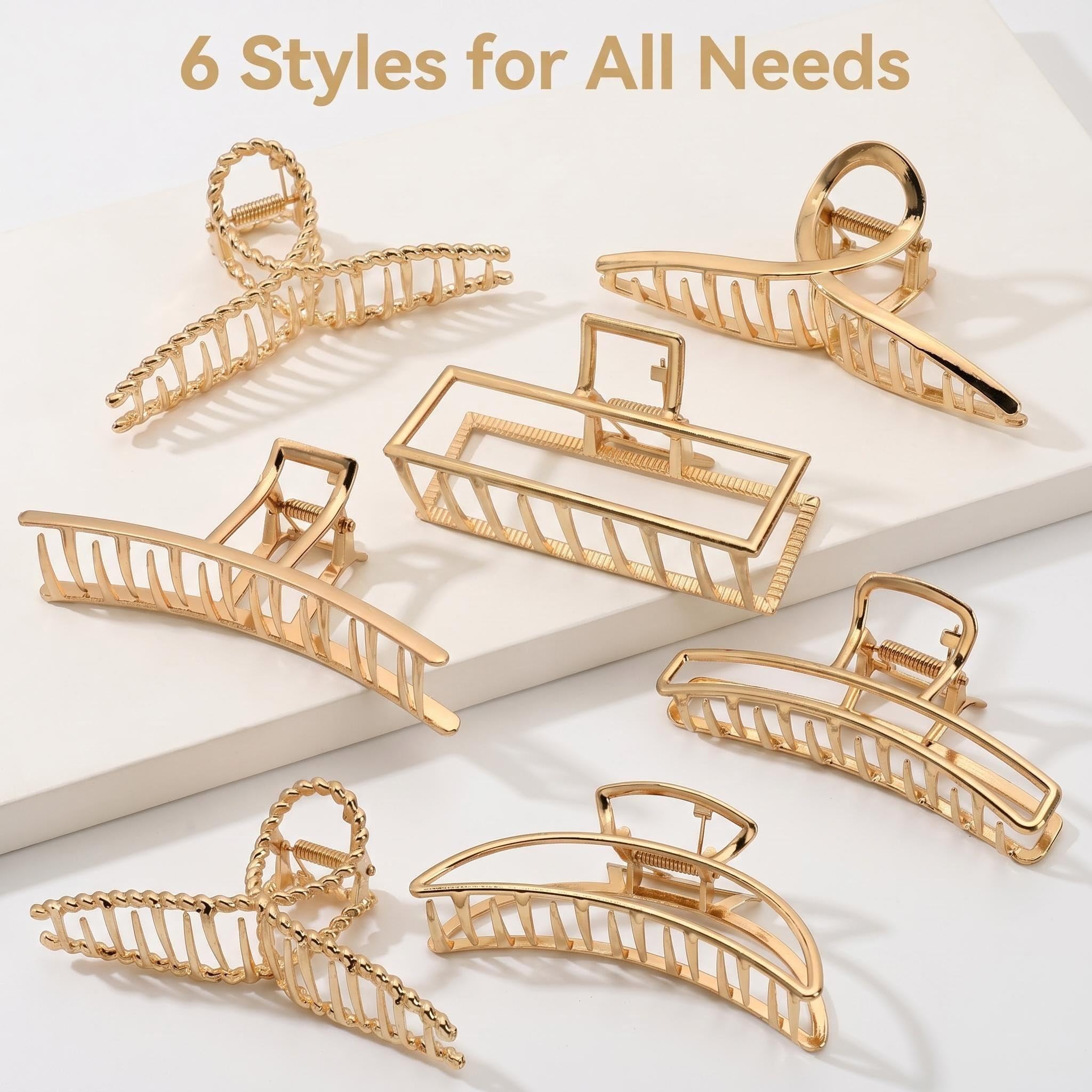 LUKACY clip securing a messy bun showing reliable all-day hold benefit