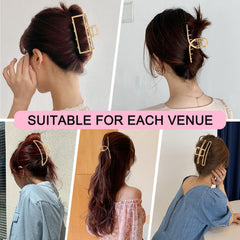 LUKACY model wearing clip at office showing elegant polished look benefit