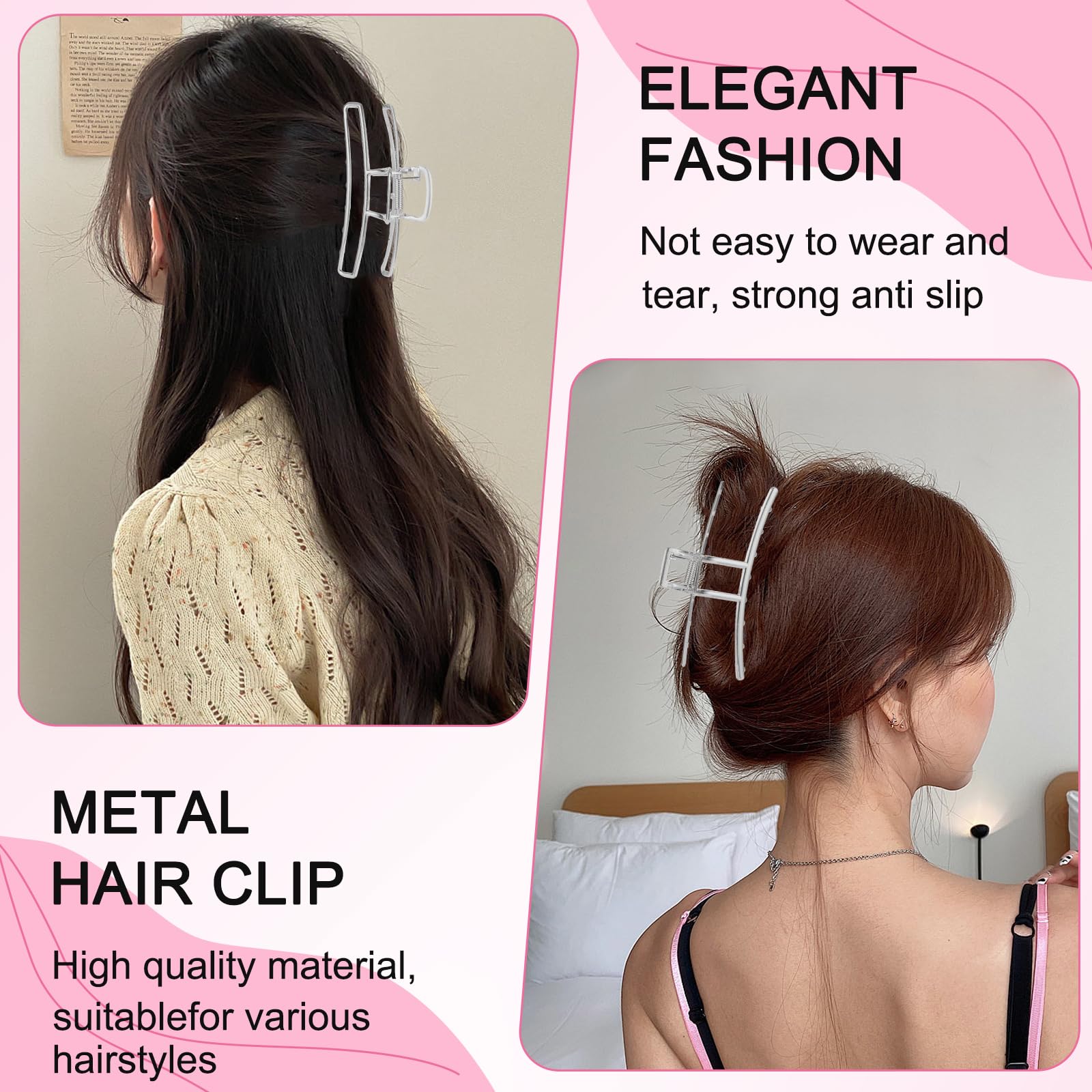 LUKACY clip beside ruler showing 4-inch size for volume