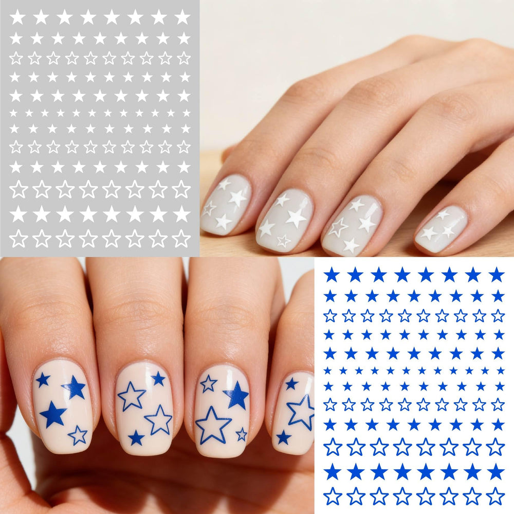 lukedons nails in use patriotic manicure with stars adding instant festive flair and polish contrast
