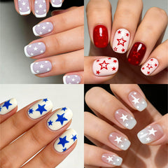 lukedons closeup of star sheets highlighting precise shapes and sizes for detailed nail art