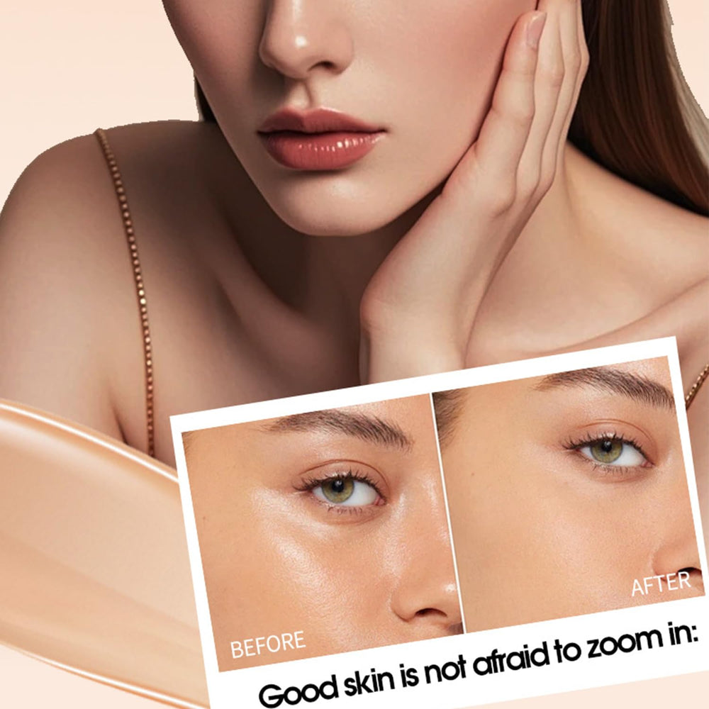 Lulesi concealer brush tip detail for precise blending advantage