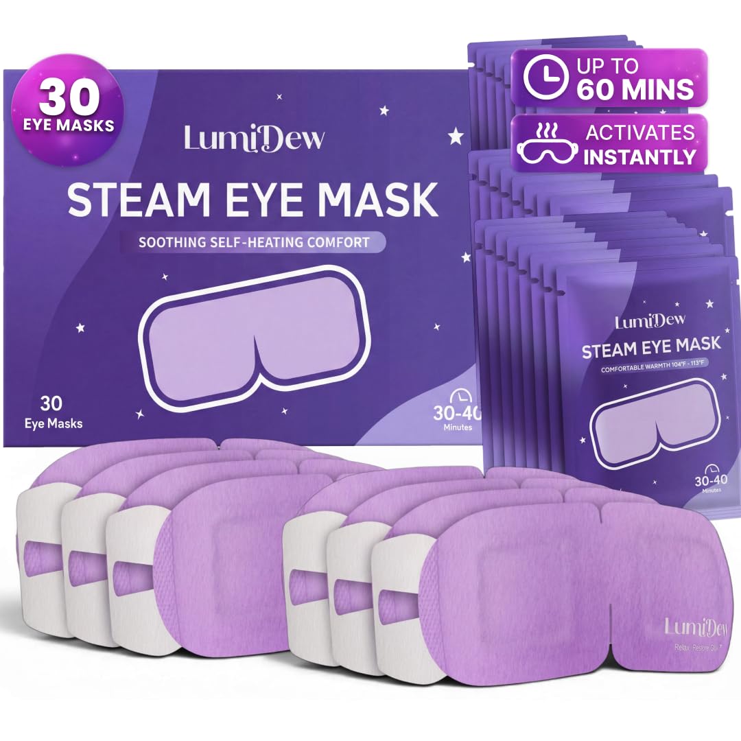 LumiDew front packaging showing 30-pack and calming design for convenience