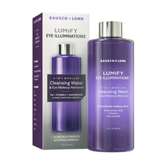 LUMIFY front packaging showing bottle and label, gentle cleansing benefit