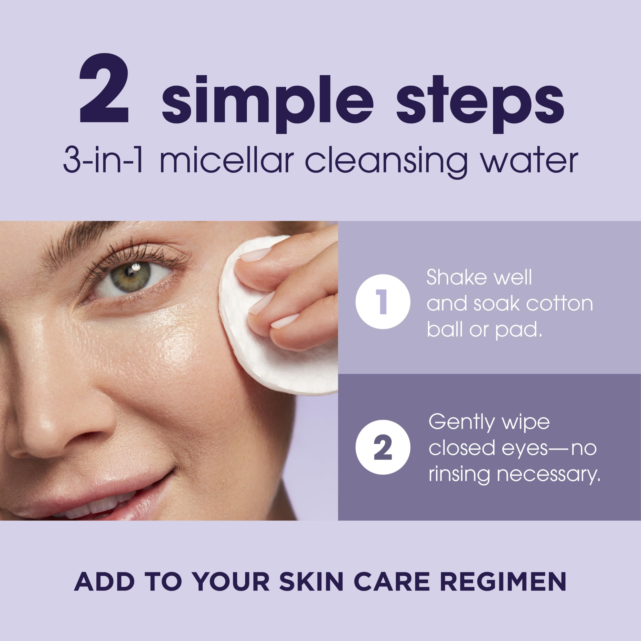 LUMIFY ingredient callout with hyaluronic acid and vitamin C, hydrates and brightens