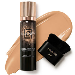 LUMINESS product front packaging showing full-coverage benefits