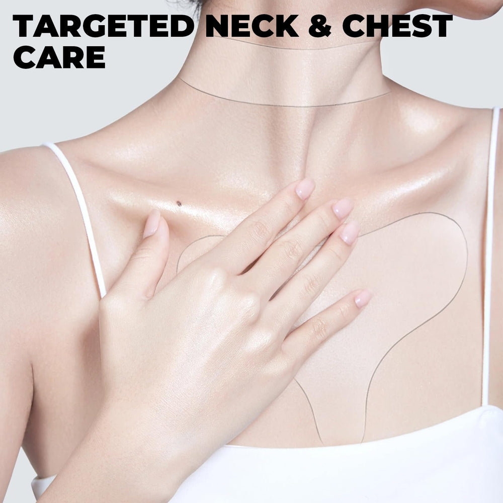 LUMIXELL crow's feet and smile line patches arrayed to highlight precise contours and protection