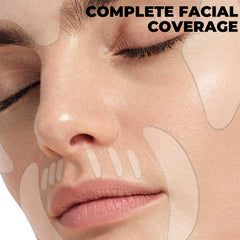 LUMIXELL forehead and frown pads close-up demonstrating targeted coverage and comfortable fit