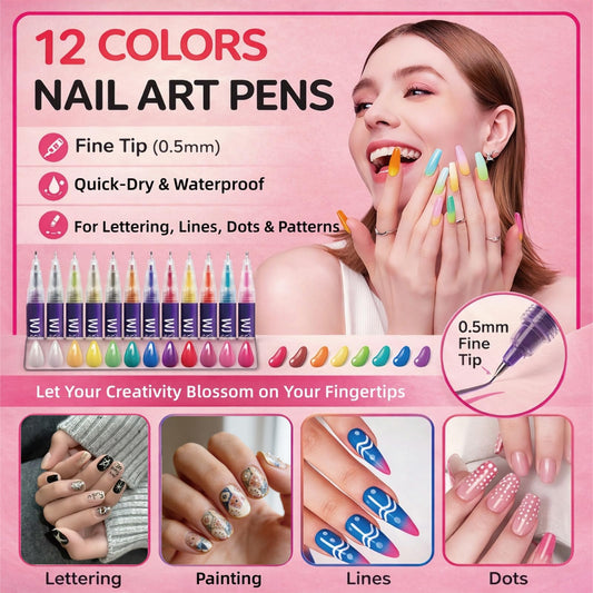 LuneHe life fine tip close-up highlighting 0.5mm precision for detailed designs