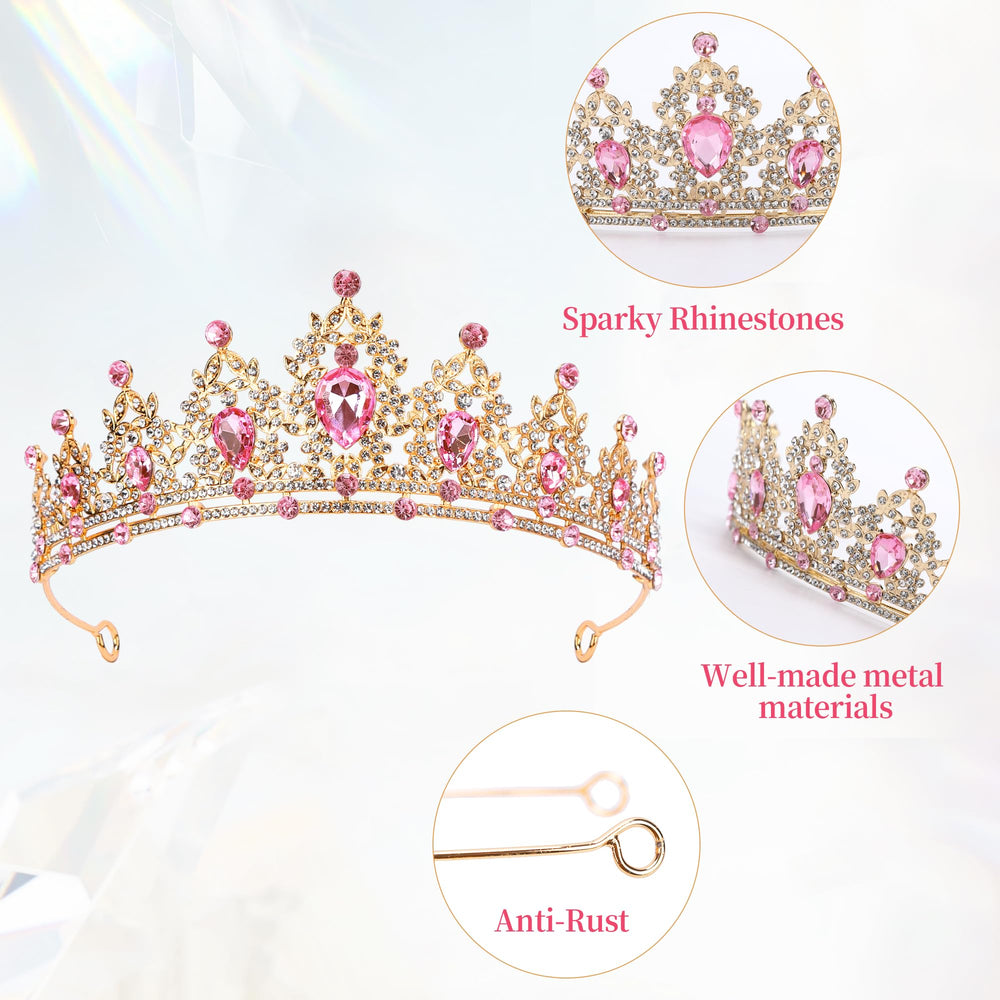 Lunimbus close-up of pink rhinestones highlighting sparkle and refined craftsmanship