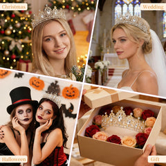 Lunimbus crown worn at party scene showcasing celebratory sparkle