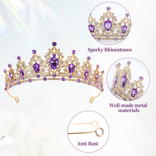 Lunimbus tiara side profile displaying durable alloy frame for secure wear