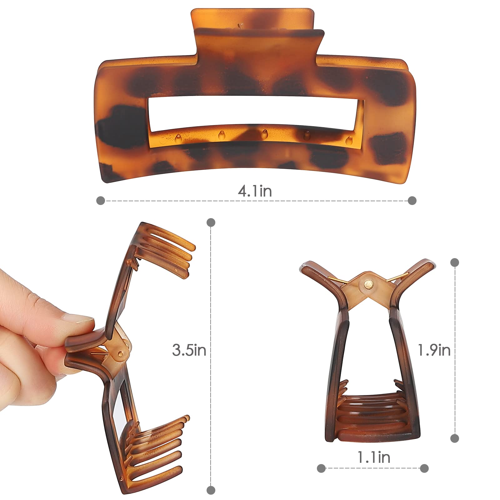 Luraseea detailed shot of crossed shark teeth showing secure hold benefit