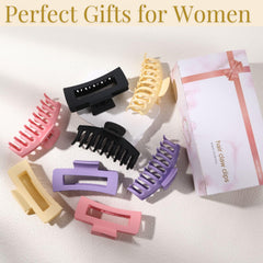 LuSeren black clip styled in casual updo for confident everyday hold