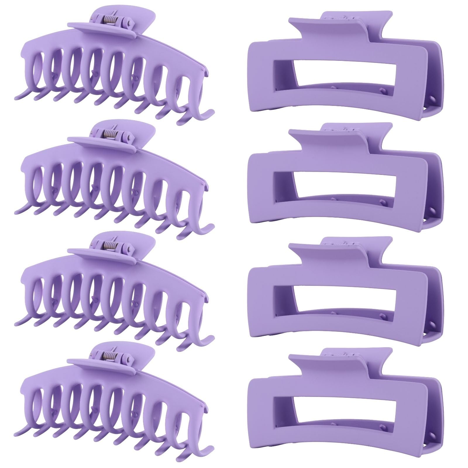 LuSeren front packaging showing eight purple clips and protective box, ideal for gifting