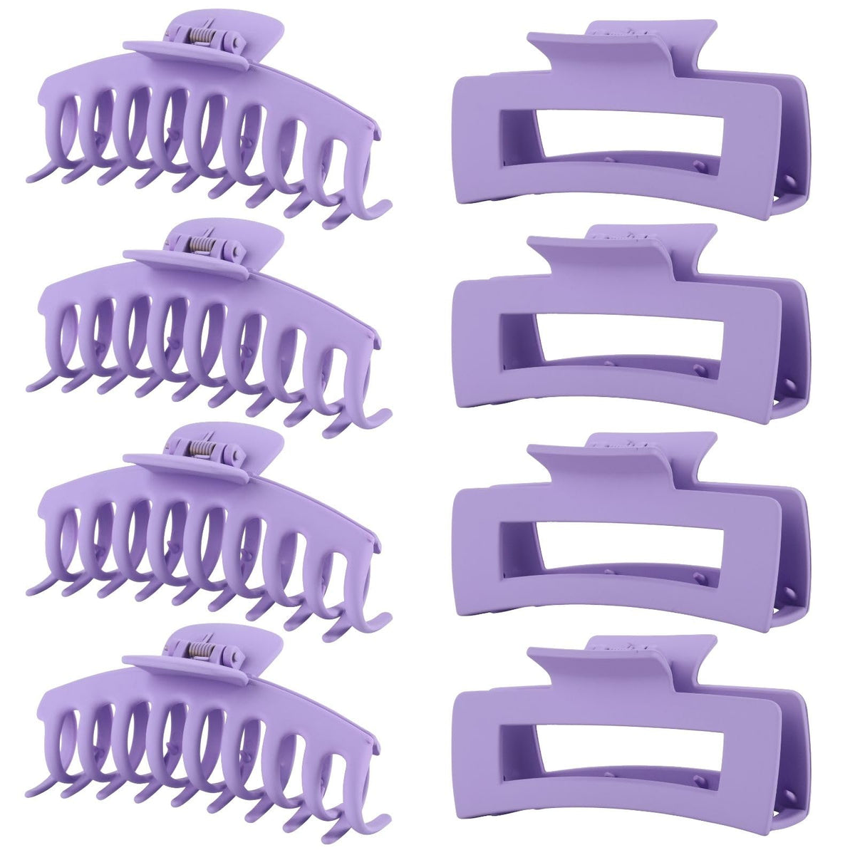 LuSeren front packaging showing eight purple clips and protective box, ideal for gifting
