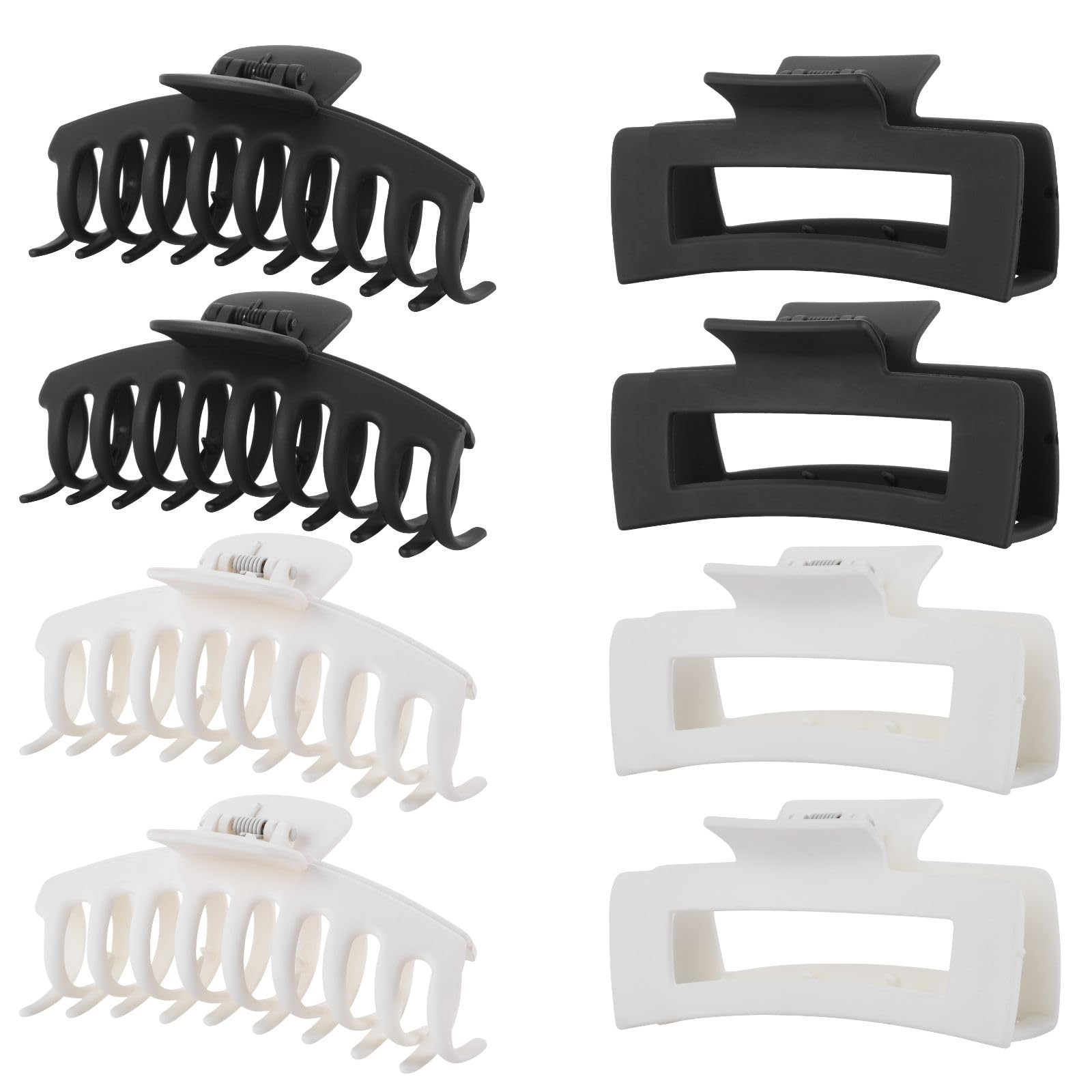 LuSeren front packaging showing eight hair clips and gift box, easy gifting