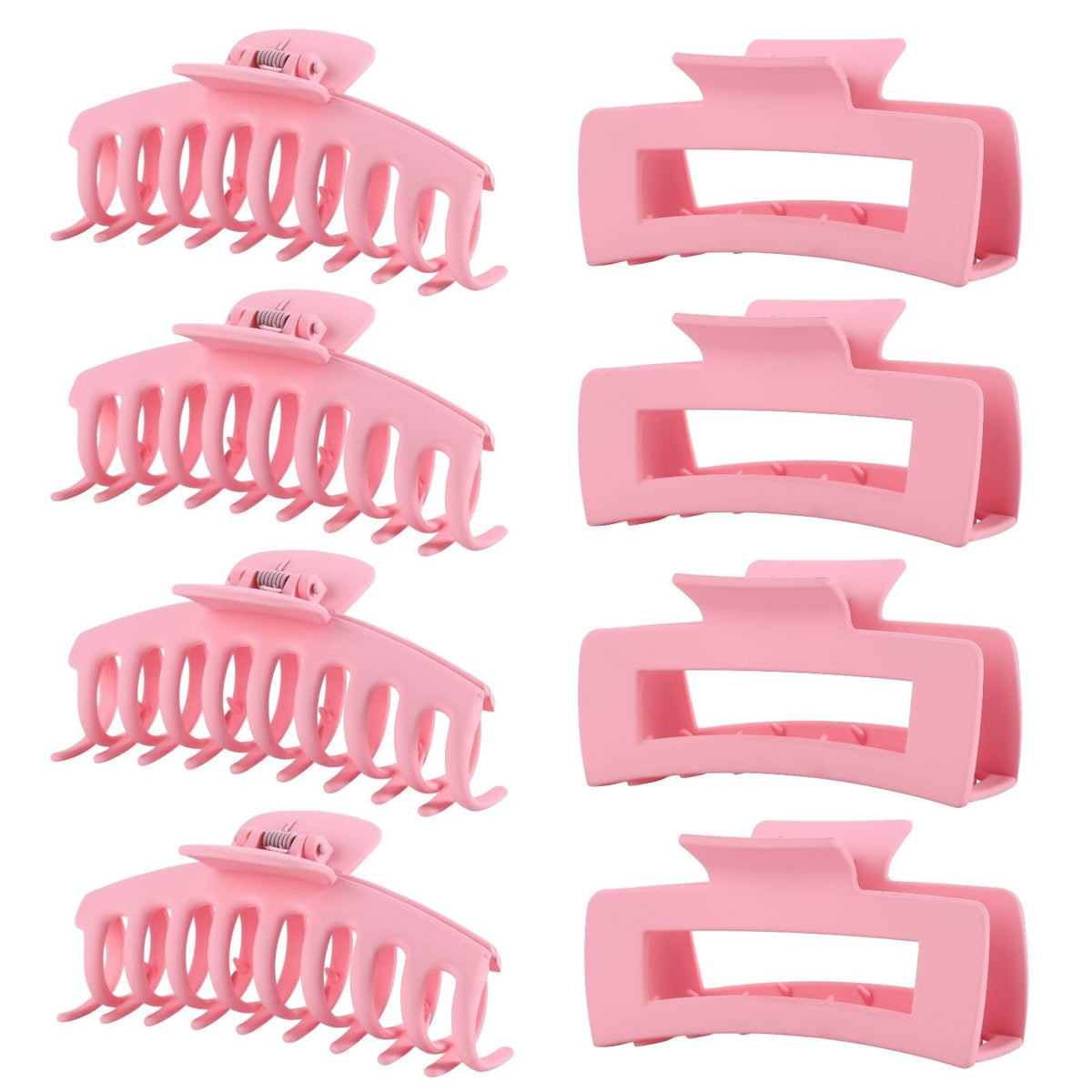 LuSeren front packaging showing pink clip set and neat gift box, stylish gift ready