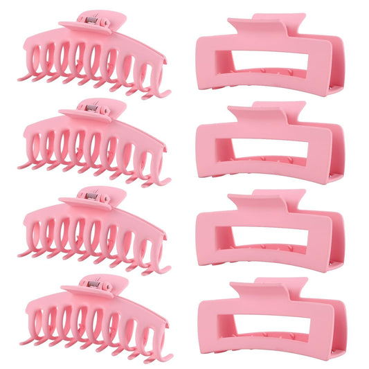 LuSeren front packaging showing pink clip set and neat gift box, stylish gift ready