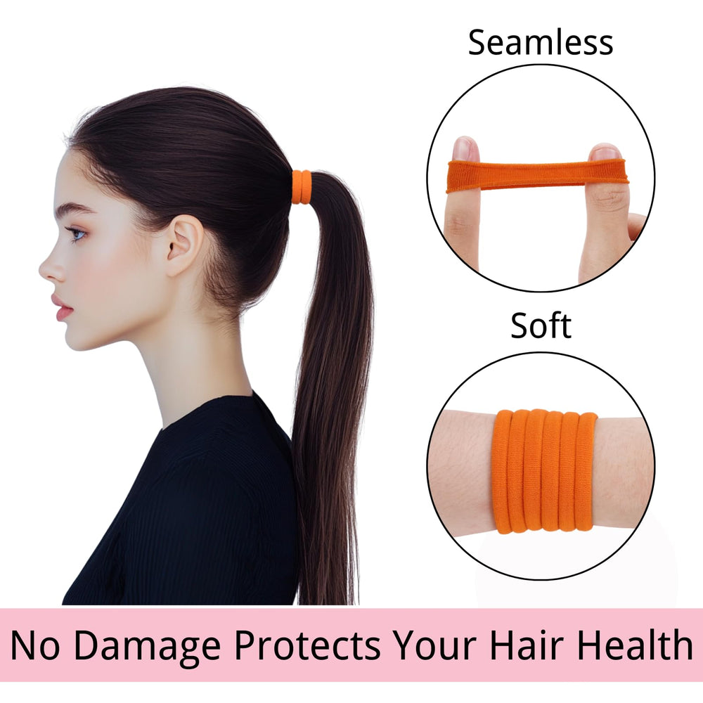 LuSeren in-use ponytail on woman outdoors offering secure active hold