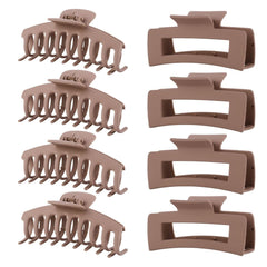 LuSeren front view of light brown clip pack showing color and set benefit