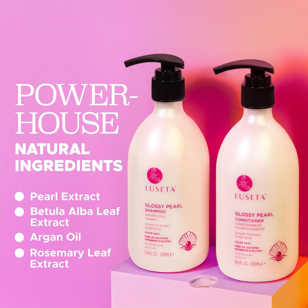 Luseta conditioner cream pour showing rich hydration benefit