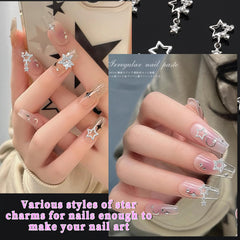 Lusofie star charms decorating phone case showing craft versatility benefit