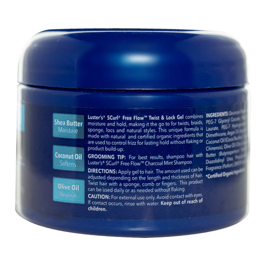 Luster's gel texture close-up demonstrating smooth application