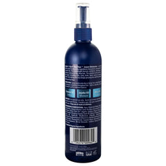 Luster's SCurl close-up of fine mist texture demonstrating even spray and lightweight hydration