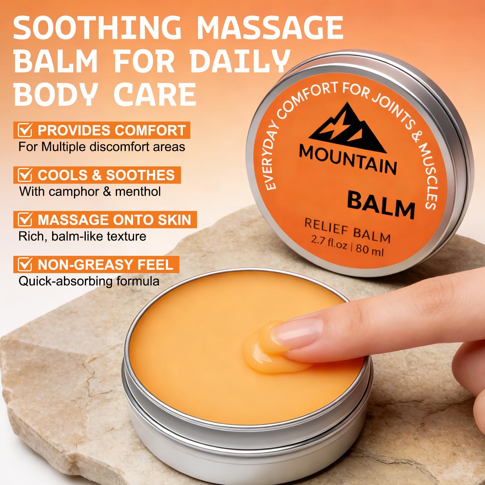 LustraBloom gel-cream texture on hand highlighting fast absorption benefit