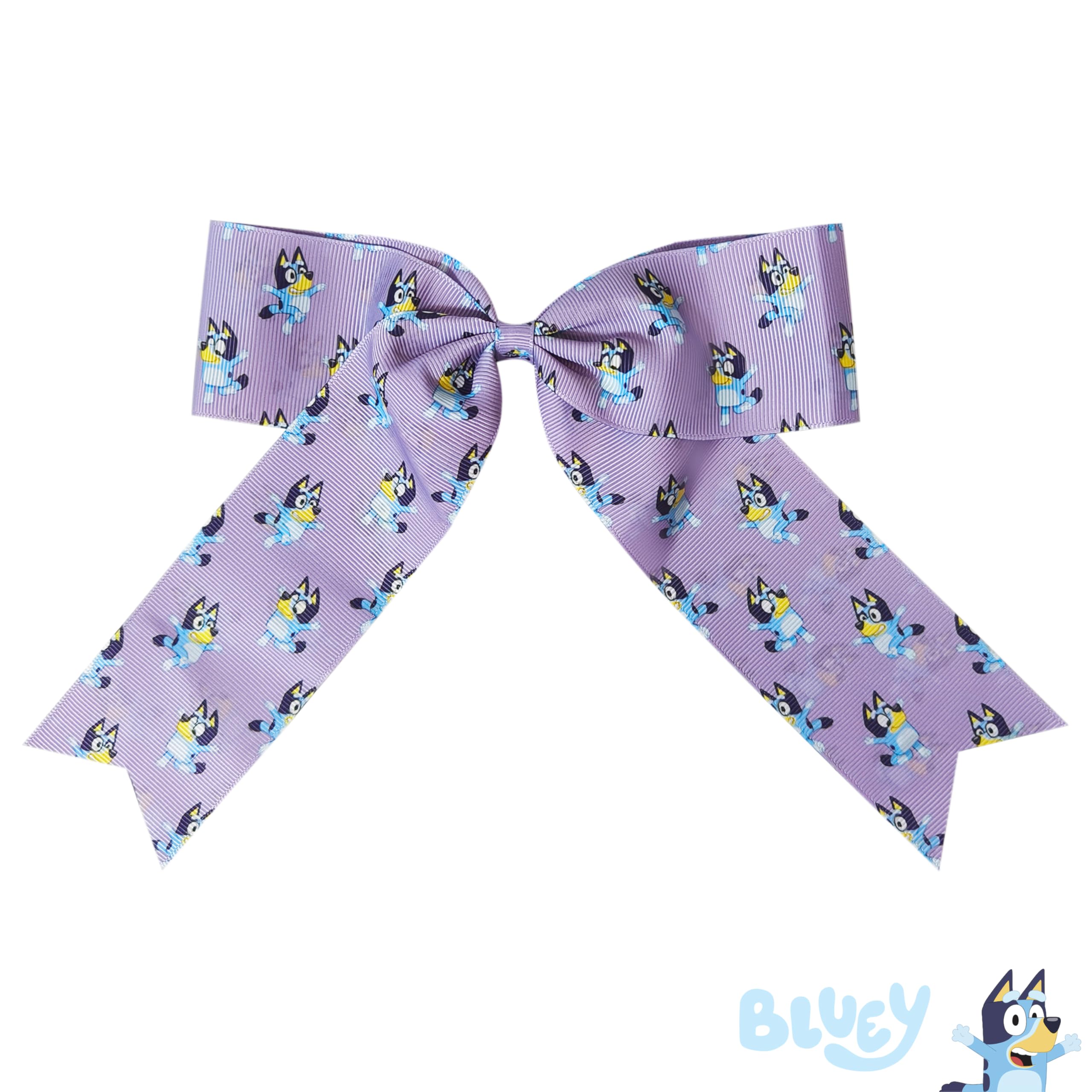 LUV HER Bluey alligator clip detail showing secure grip for active kids