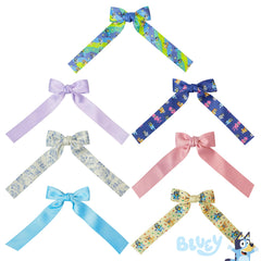 LUV HER close-up of Bluey print fabric highlighting bright, durable pattern