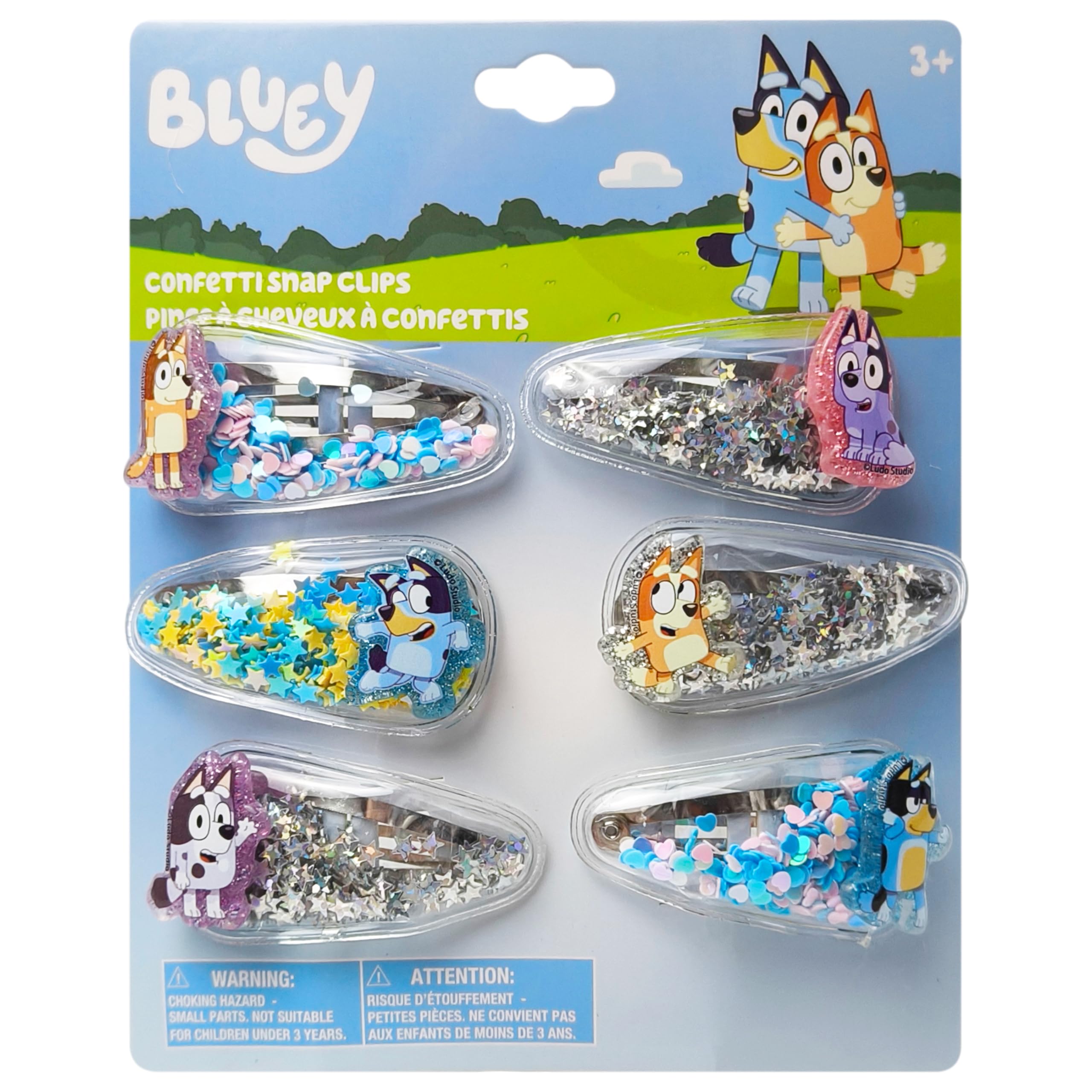 LUV HER clips in a playdate scene adding fun themed accessorizing