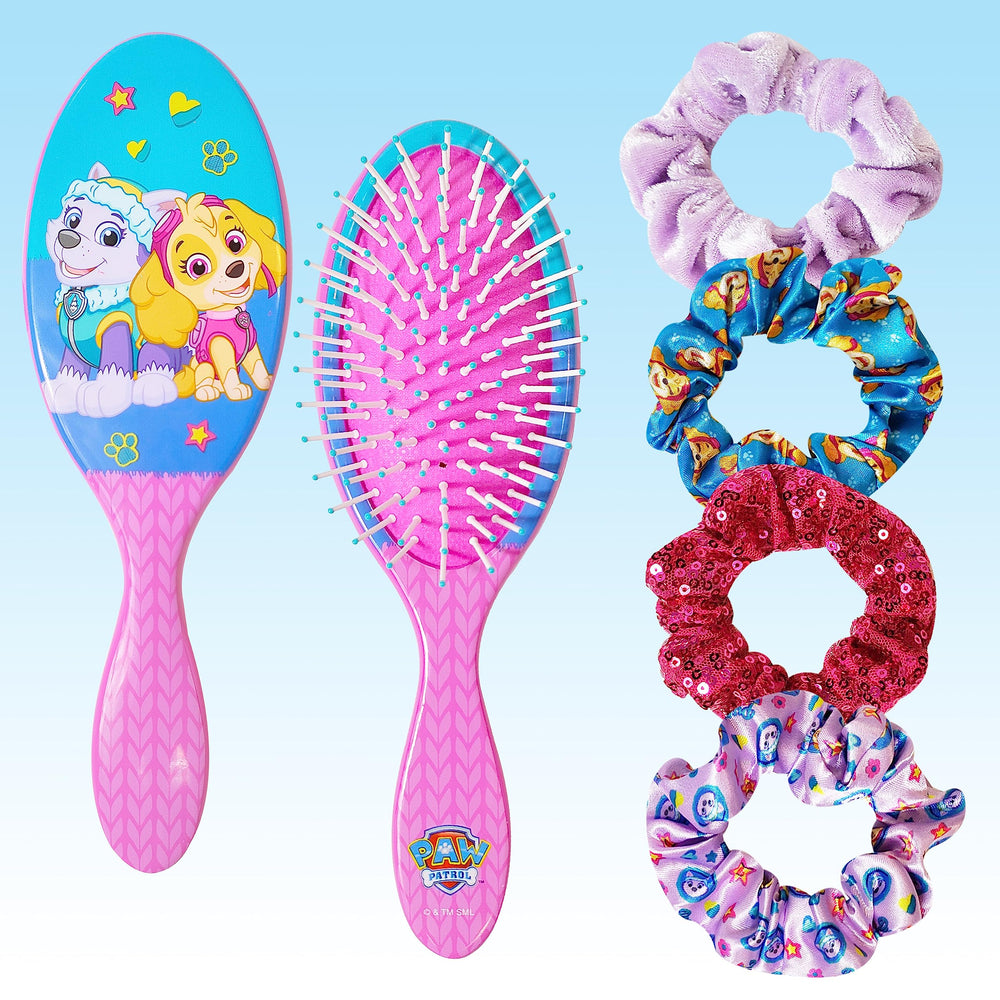 Luv Her brush front view showing kid-friendly design and easy grooming