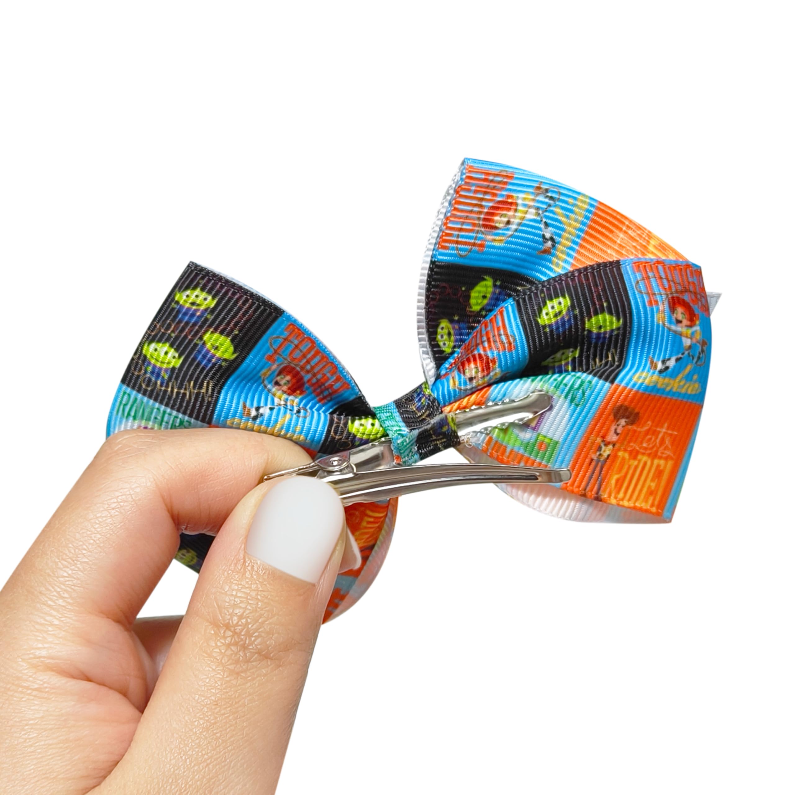LUV HER Buzz clip detail highlighting stitching and durable bow finish