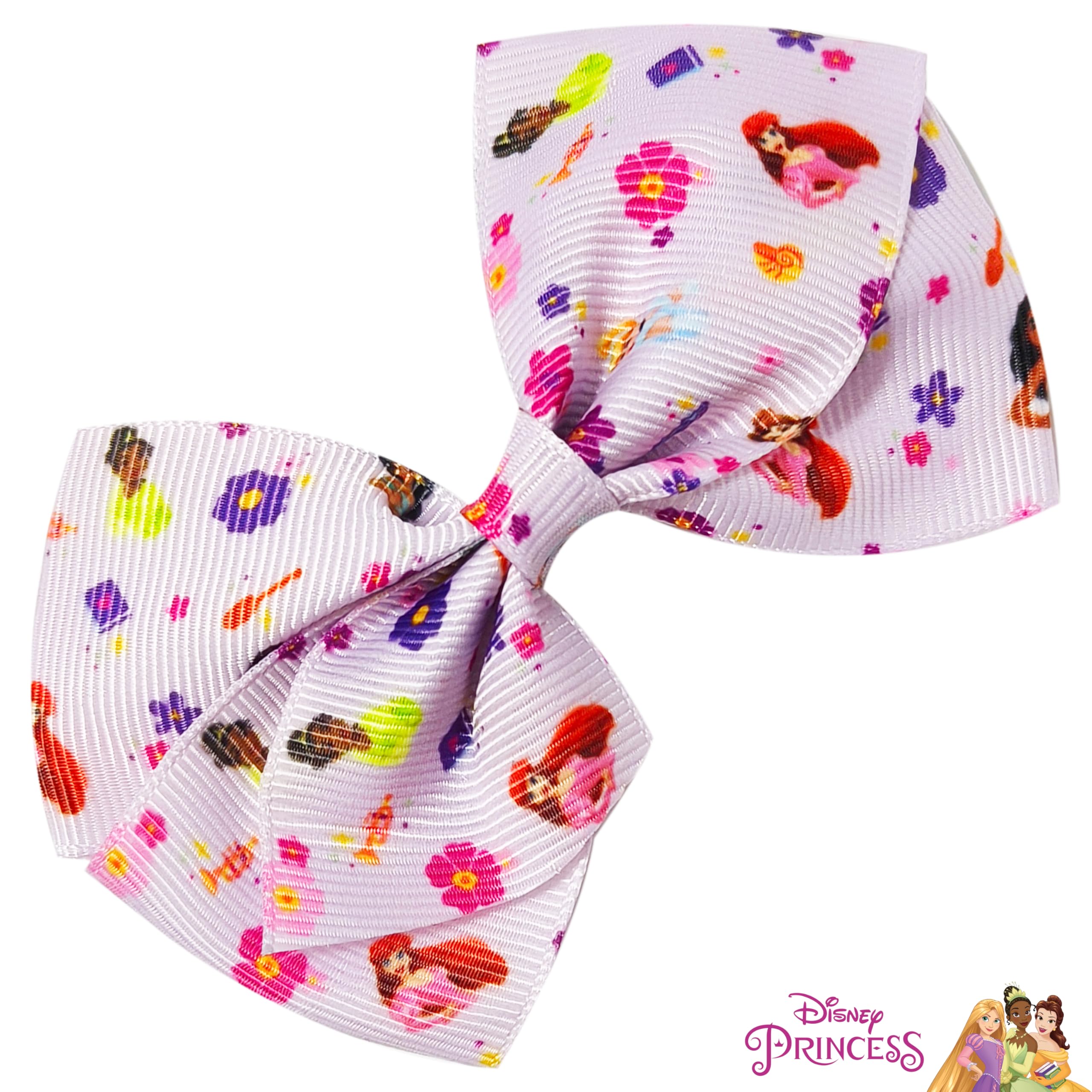 LUV HER clip worn in a ponytail demonstrating secure non-slip hold