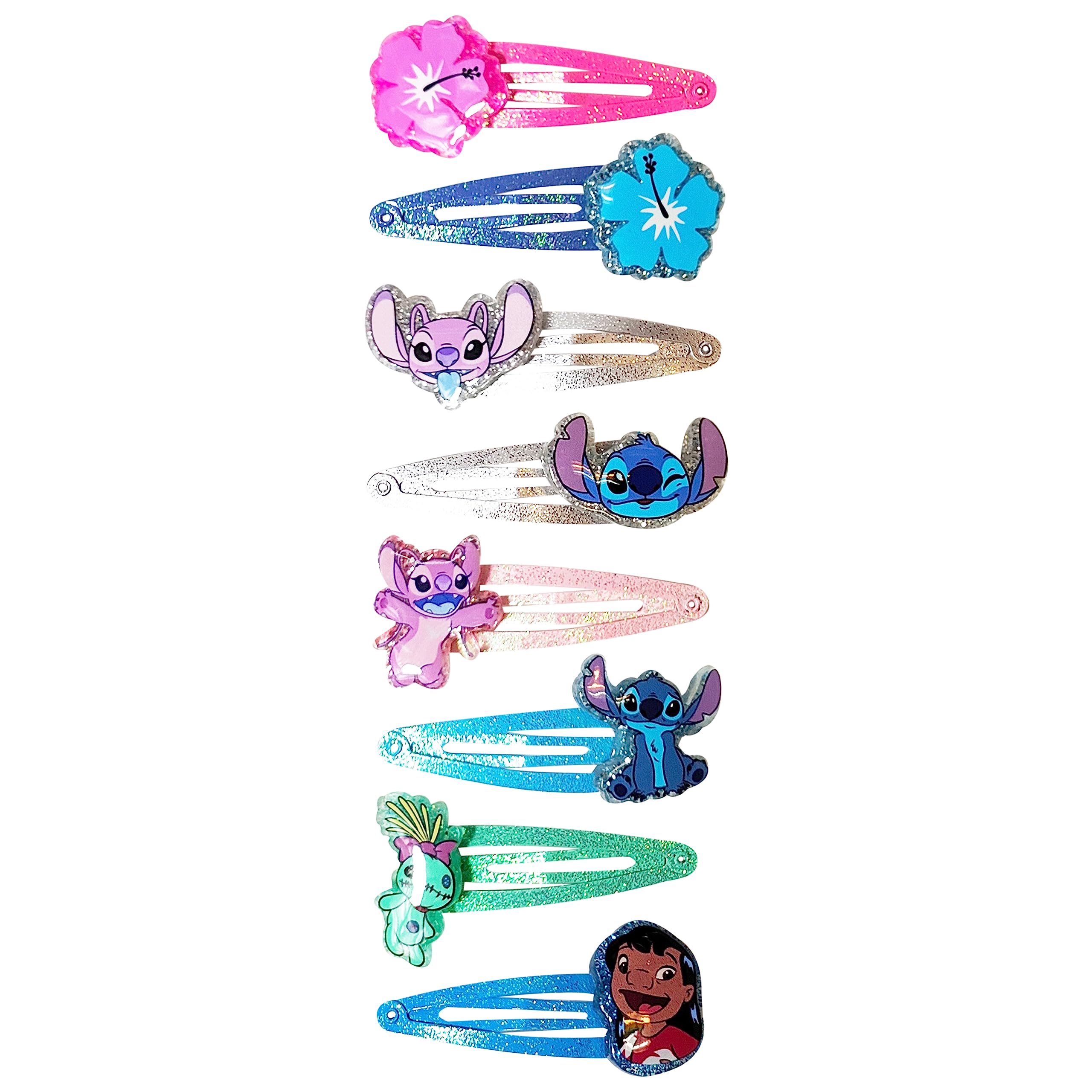 LUV HER clip used in a girl's hair demonstrating gentle hold and no pulling