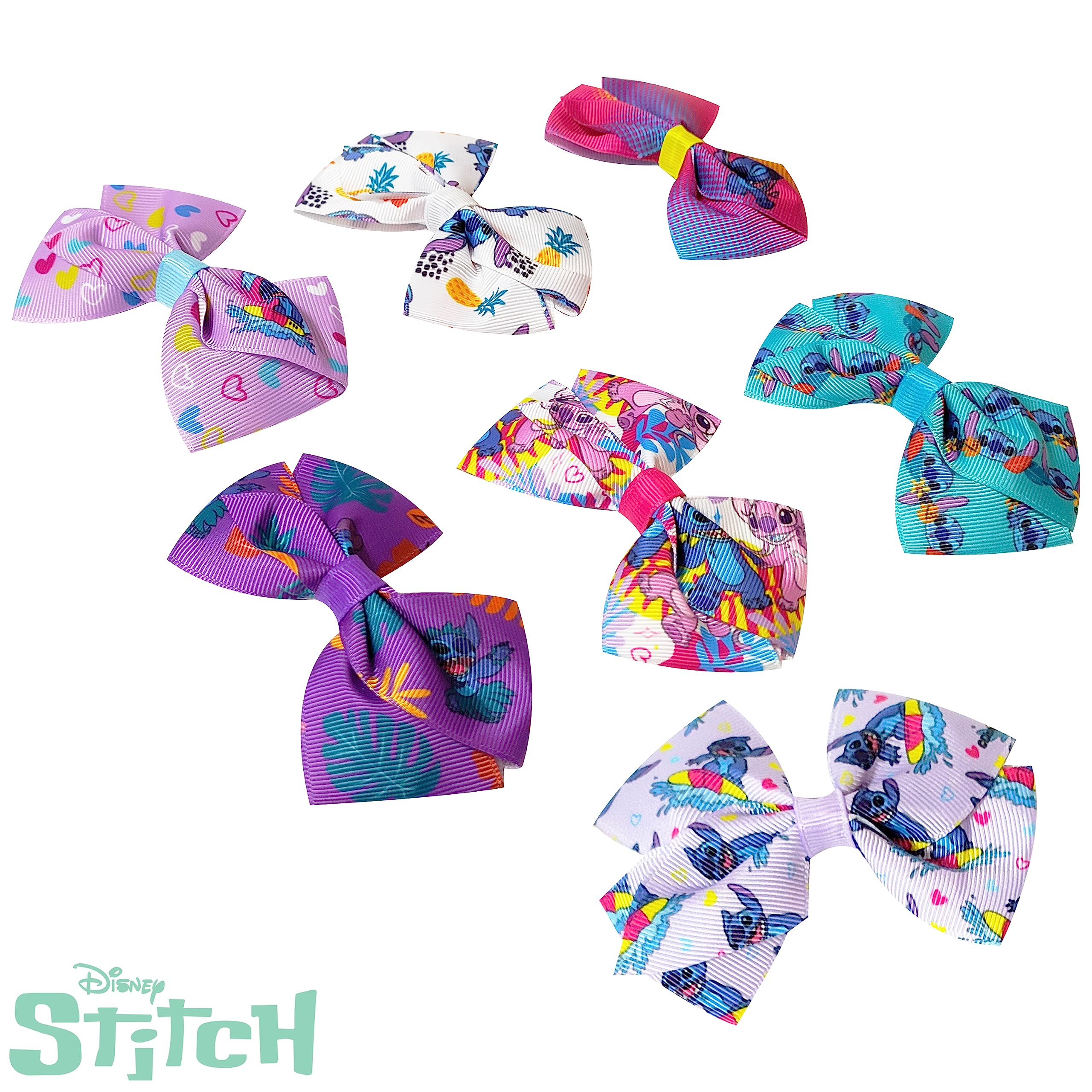 LUV HER close-up of Stitch design on bow, highlighting playful detail