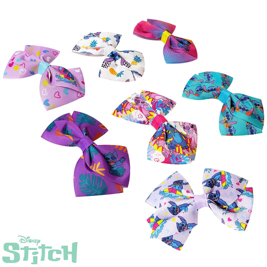 LUV HER close-up of Stitch design on bow, highlighting playful detail