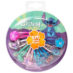 LUV HER front packaging showing Stitch-themed clips and secure online-ready box