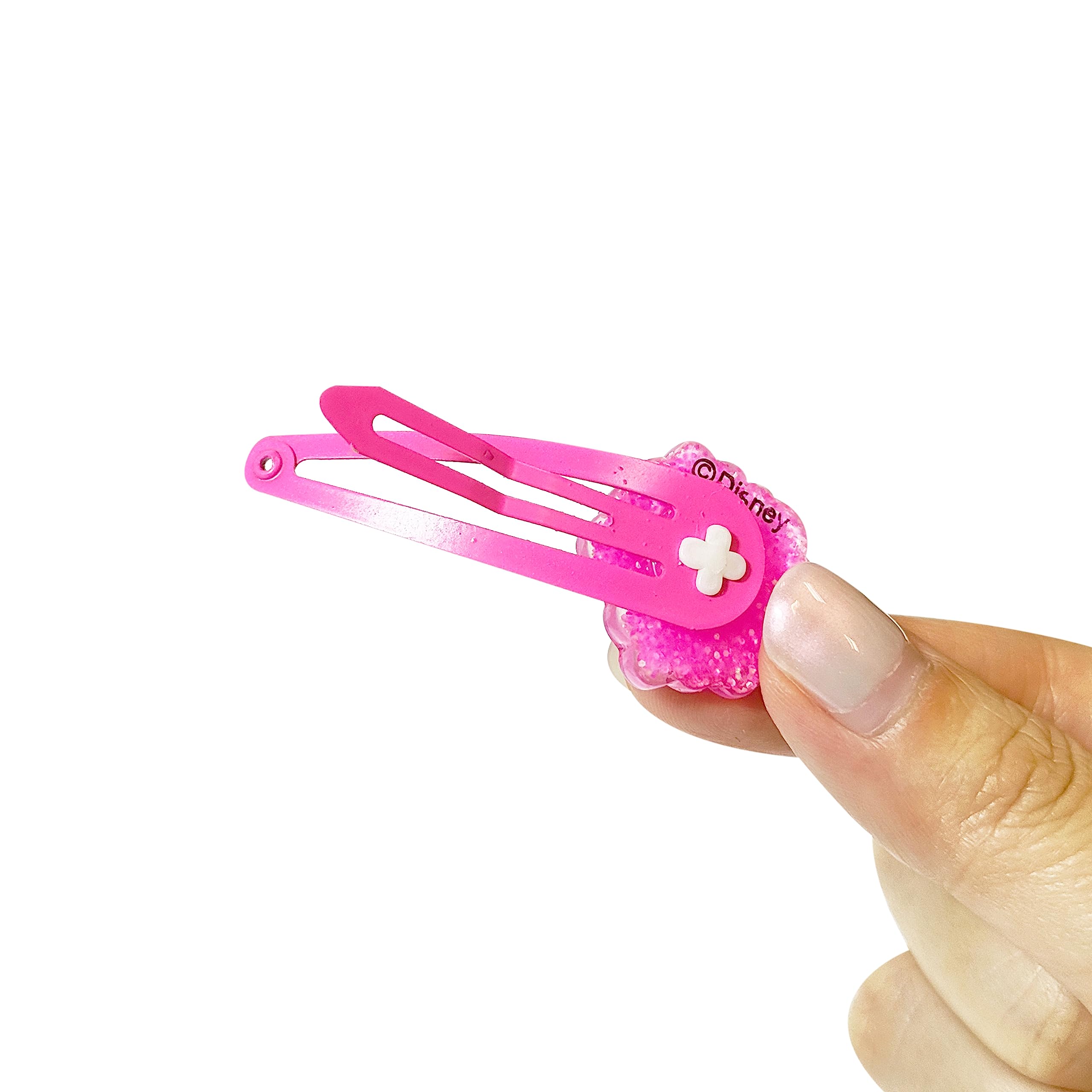 LUV HER clip beside a coin showing scale for kids and easy-to-handle size